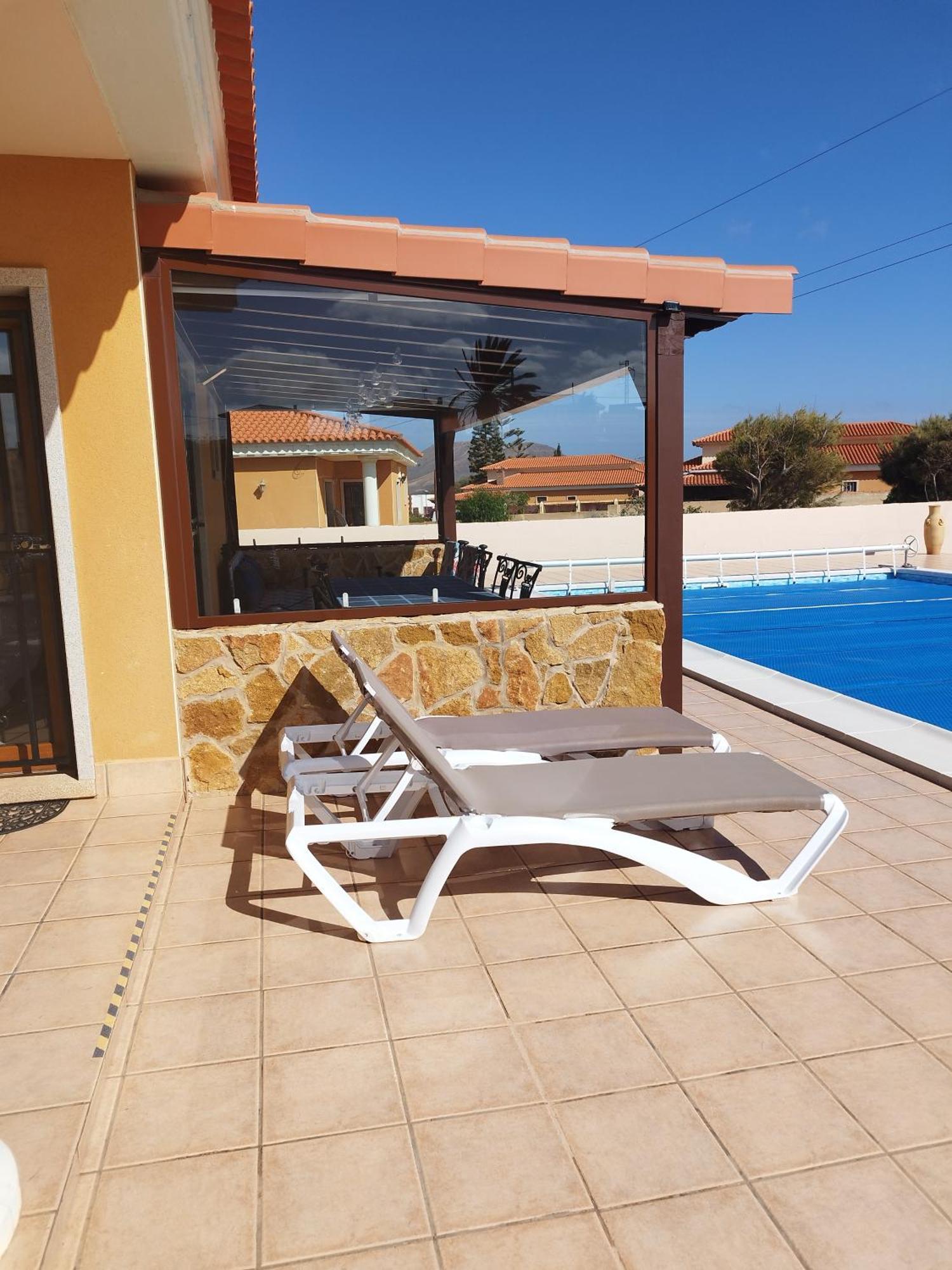 Villa Casa Del Sol 3 Bedroom Villa With Private Solar Covered 12M X 6M Pool Minimum Stay 7 Nights Chromecast And Wifi Throughout The Property Triquivijate Exteriör bild